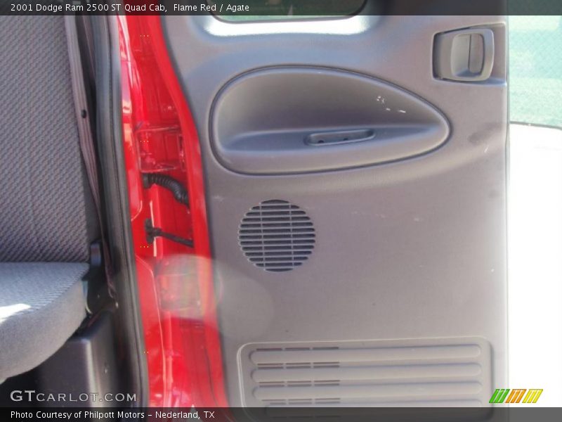 Flame Red / Agate 2001 Dodge Ram 2500 ST Quad Cab