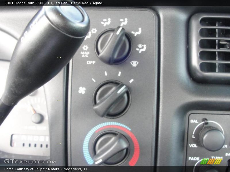 Flame Red / Agate 2001 Dodge Ram 2500 ST Quad Cab