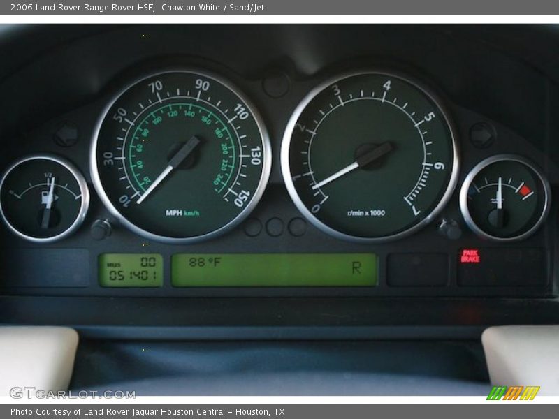 Chawton White / Sand/Jet 2006 Land Rover Range Rover HSE