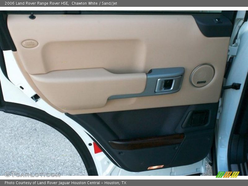 Chawton White / Sand/Jet 2006 Land Rover Range Rover HSE