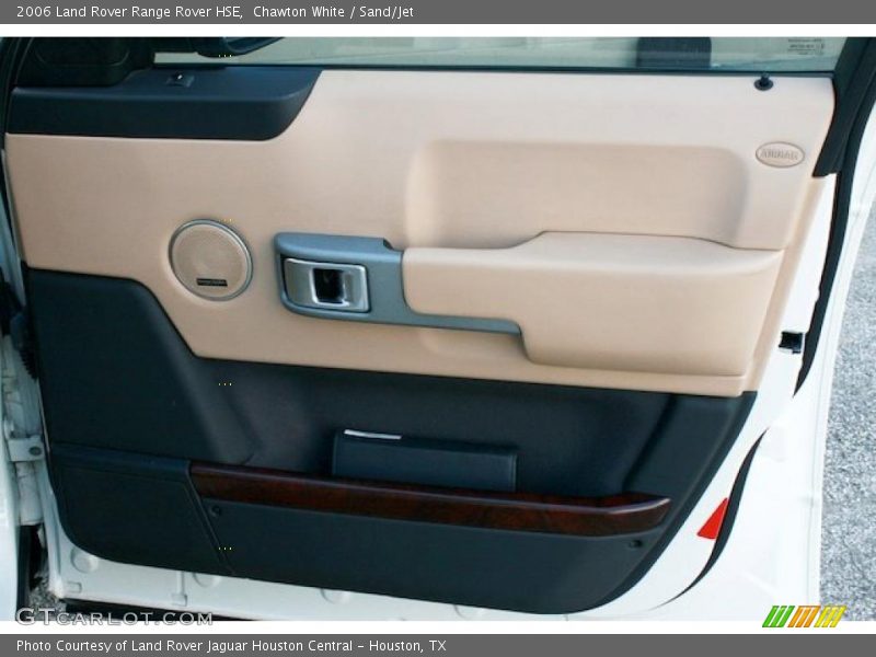 Chawton White / Sand/Jet 2006 Land Rover Range Rover HSE