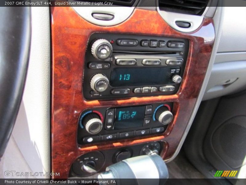 Liquid Silver Metallic / Light Gray 2007 GMC Envoy SLT 4x4