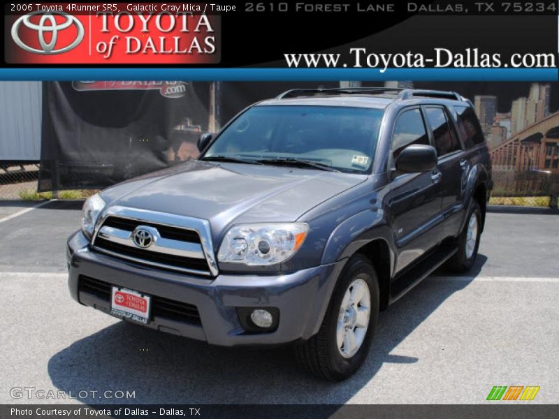 Galactic Gray Mica / Taupe 2006 Toyota 4Runner SR5