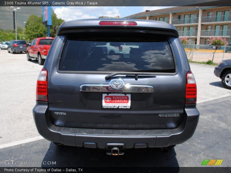 Galactic Gray Mica / Taupe 2006 Toyota 4Runner SR5