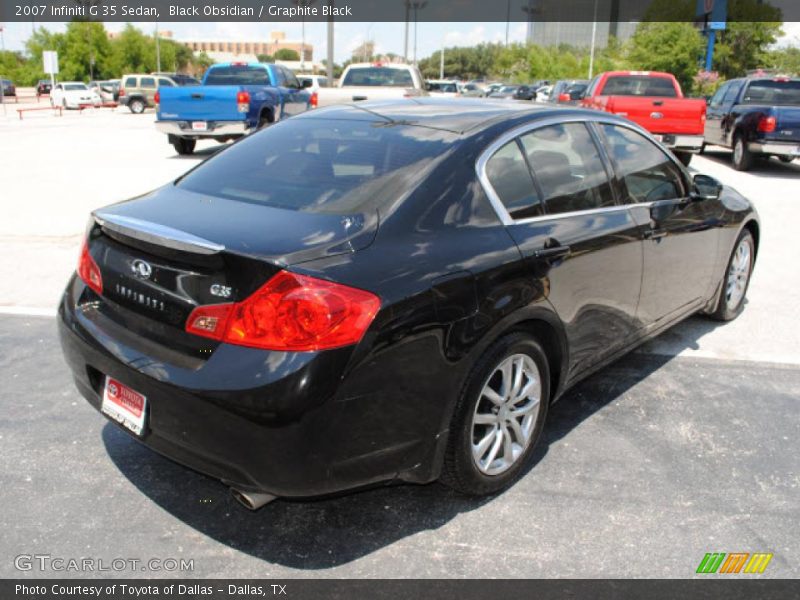 Black Obsidian / Graphite Black 2007 Infiniti G 35 Sedan