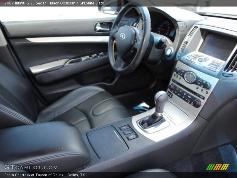 Black Obsidian / Graphite Black 2007 Infiniti G 35 Sedan
