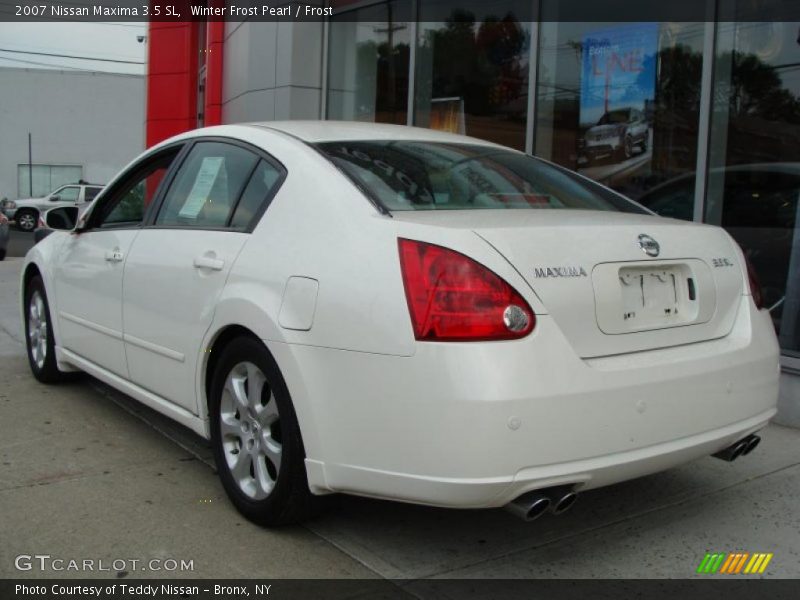 Winter Frost Pearl / Frost 2007 Nissan Maxima 3.5 SL