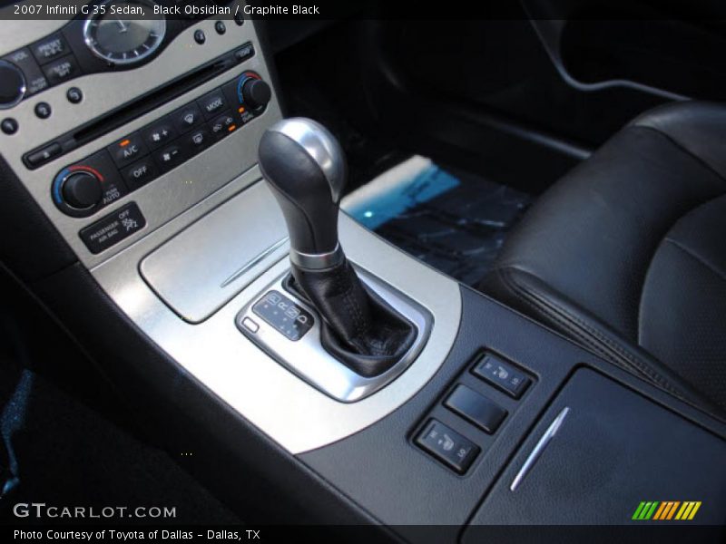 Black Obsidian / Graphite Black 2007 Infiniti G 35 Sedan