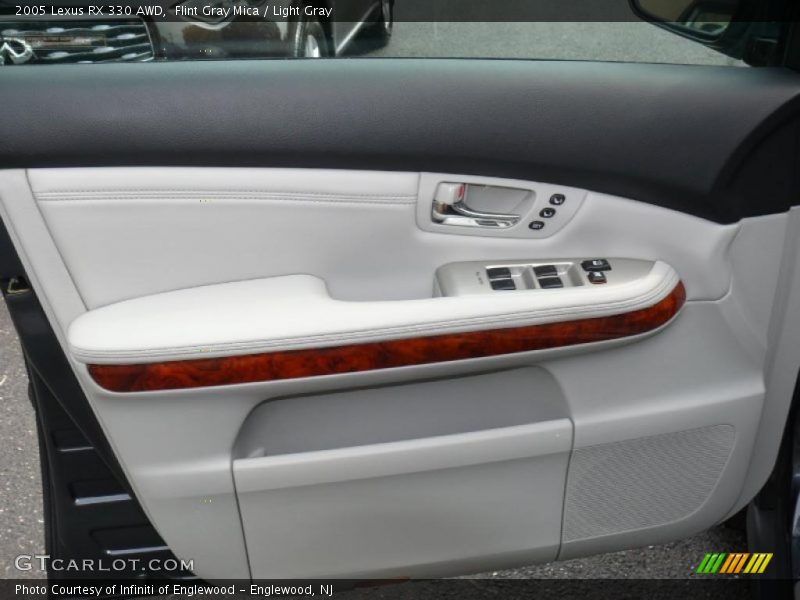 Flint Gray Mica / Light Gray 2005 Lexus RX 330 AWD