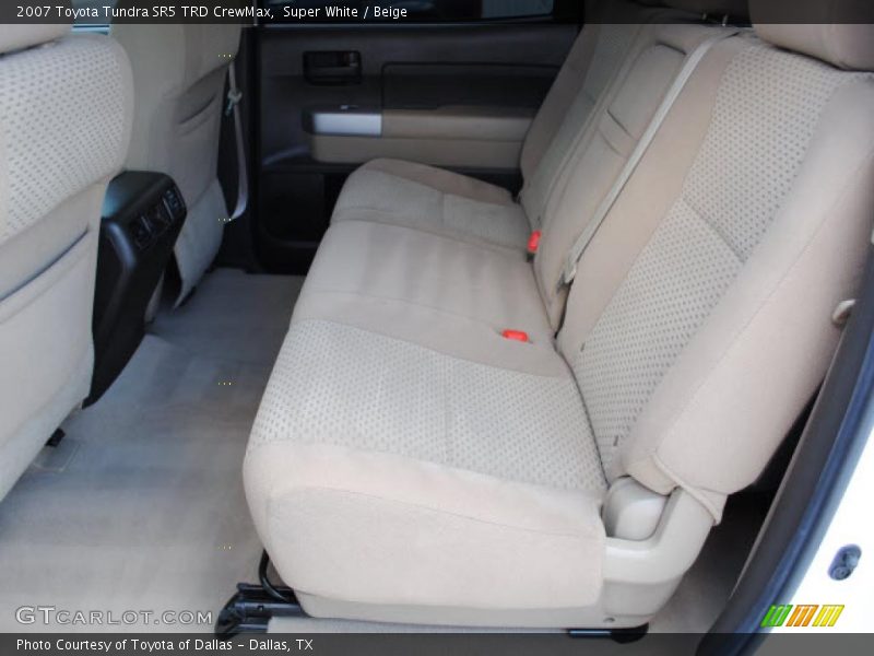 Super White / Beige 2007 Toyota Tundra SR5 TRD CrewMax