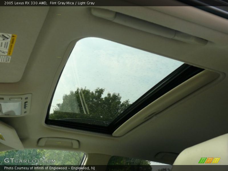 Flint Gray Mica / Light Gray 2005 Lexus RX 330 AWD