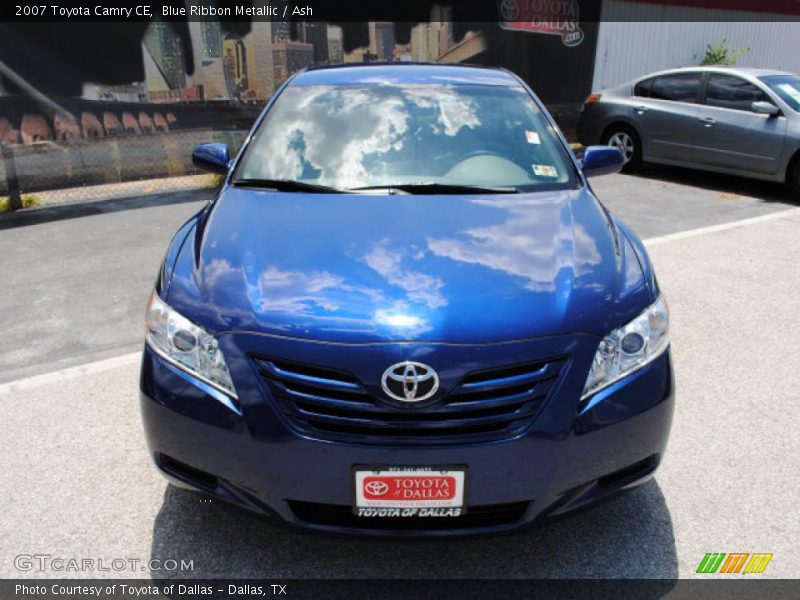 Blue Ribbon Metallic / Ash 2007 Toyota Camry CE