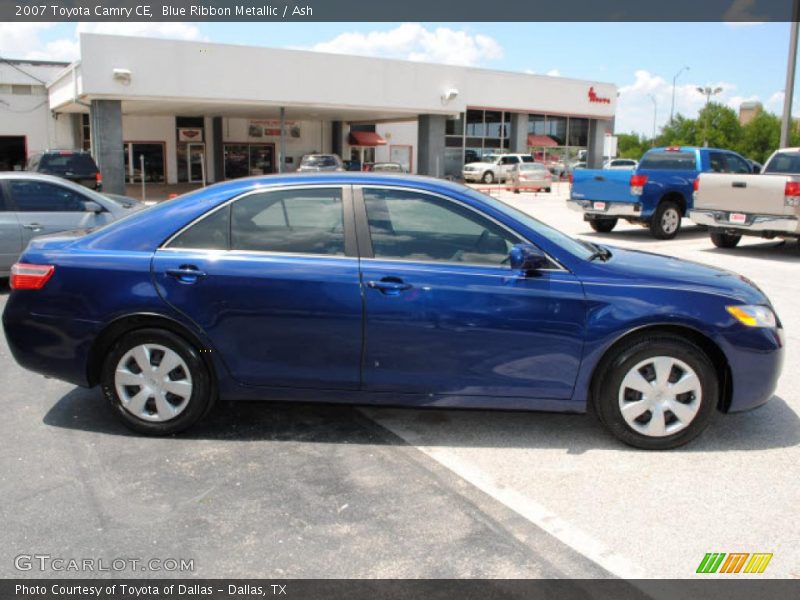 Blue Ribbon Metallic / Ash 2007 Toyota Camry CE