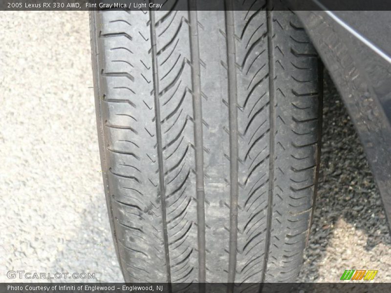 Flint Gray Mica / Light Gray 2005 Lexus RX 330 AWD