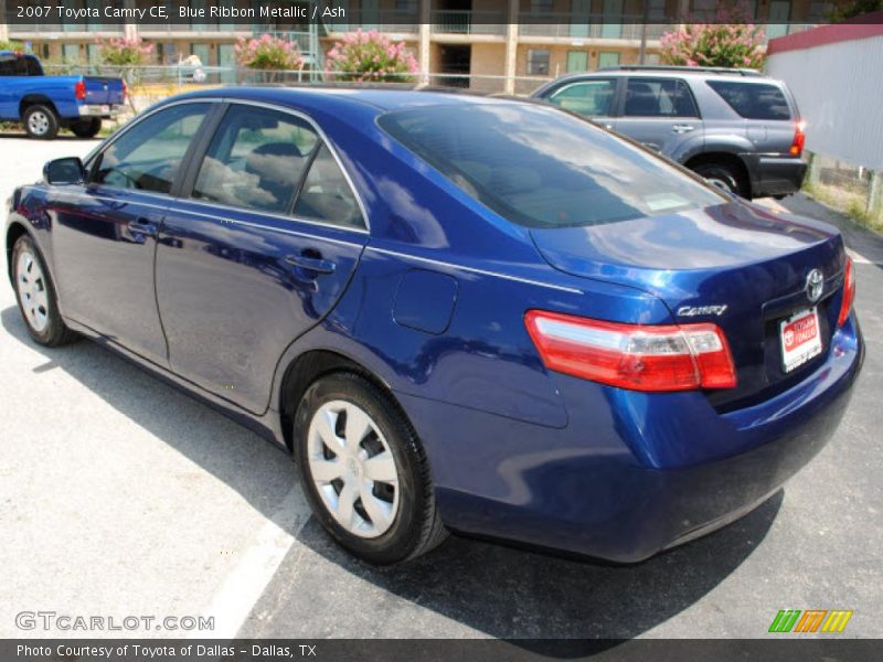 Blue Ribbon Metallic / Ash 2007 Toyota Camry CE