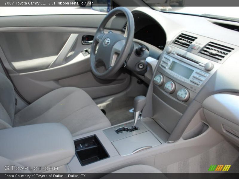 Blue Ribbon Metallic / Ash 2007 Toyota Camry CE