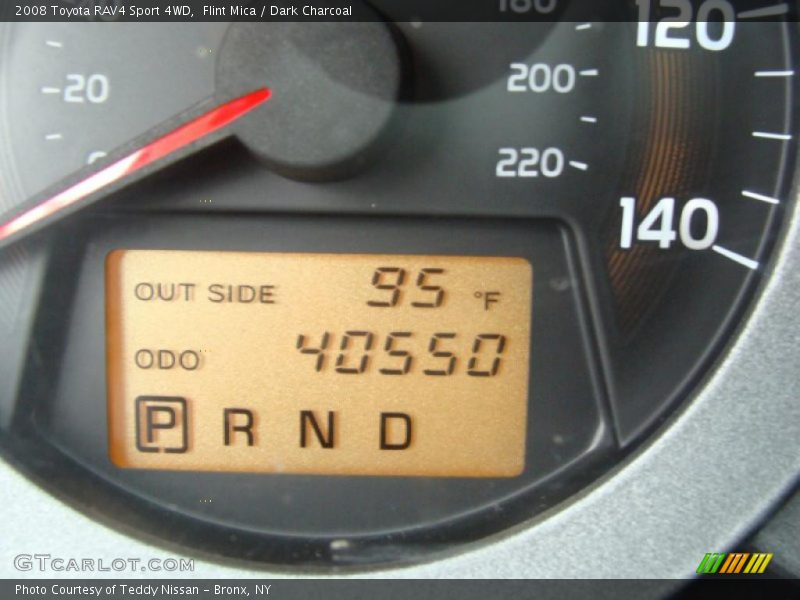 Flint Mica / Dark Charcoal 2008 Toyota RAV4 Sport 4WD