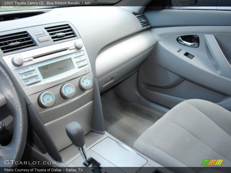 Blue Ribbon Metallic / Ash 2007 Toyota Camry CE