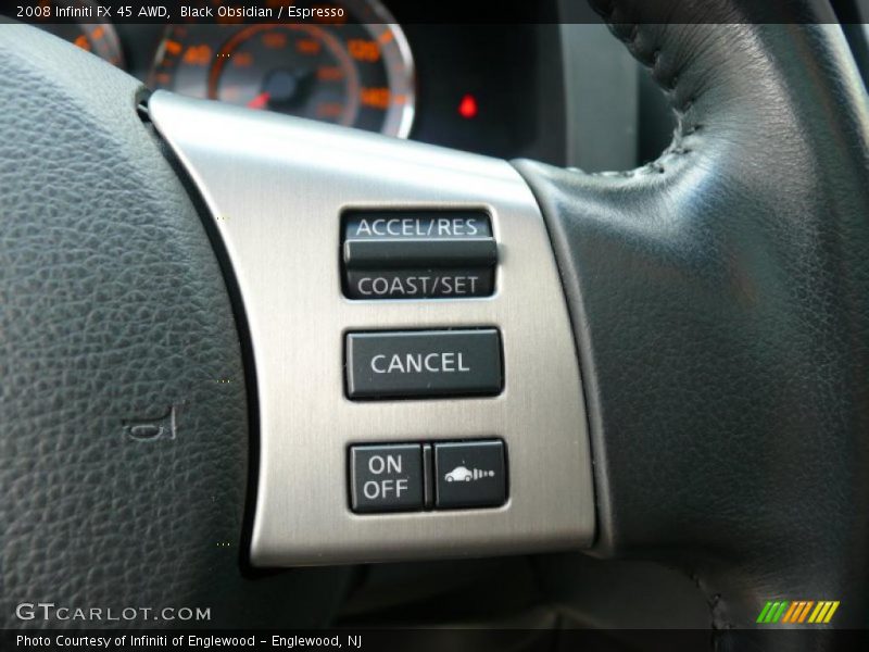 Black Obsidian / Espresso 2008 Infiniti FX 45 AWD