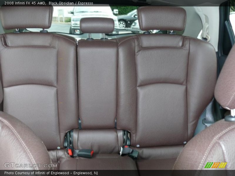 Black Obsidian / Espresso 2008 Infiniti FX 45 AWD