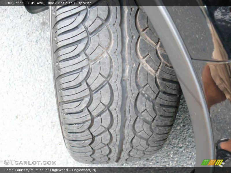 Black Obsidian / Espresso 2008 Infiniti FX 45 AWD
