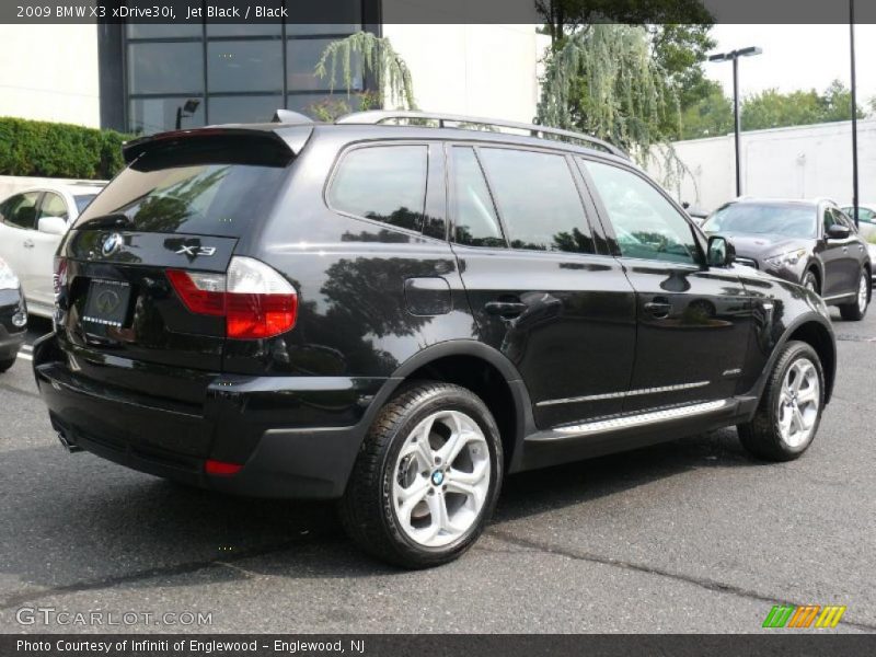 Jet Black / Black 2009 BMW X3 xDrive30i
