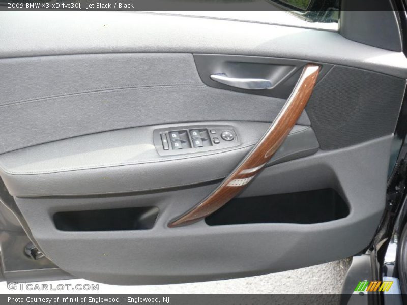 Jet Black / Black 2009 BMW X3 xDrive30i