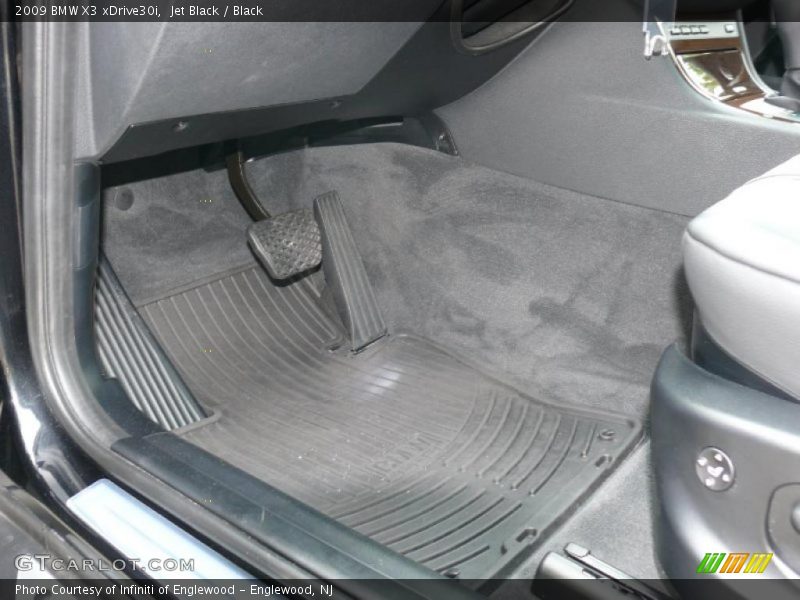 Jet Black / Black 2009 BMW X3 xDrive30i