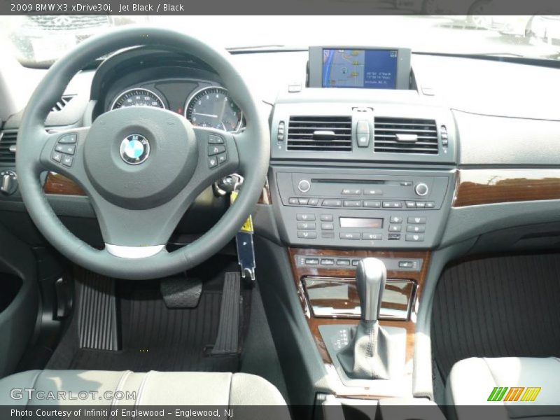 Jet Black / Black 2009 BMW X3 xDrive30i