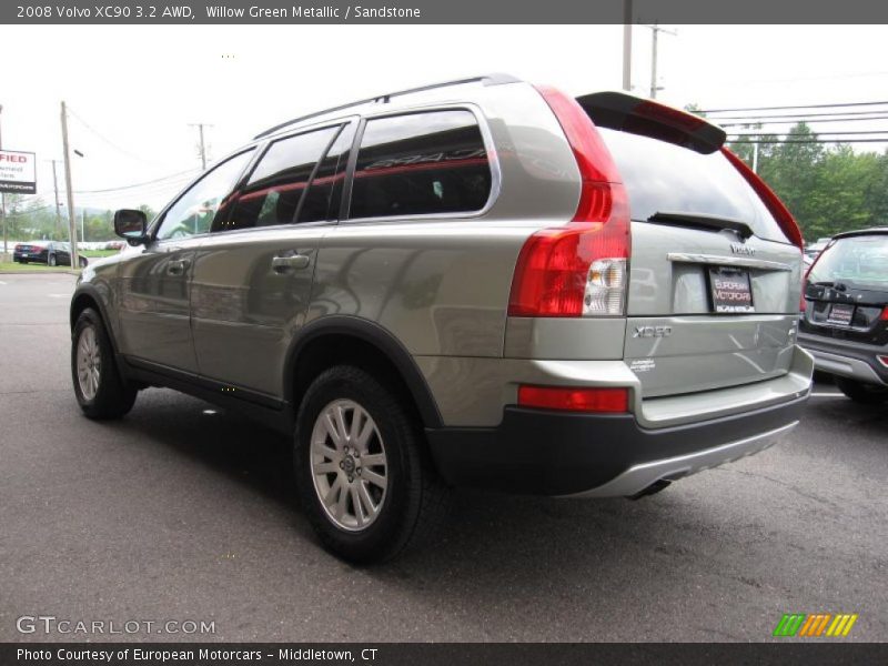 Willow Green Metallic / Sandstone 2008 Volvo XC90 3.2 AWD