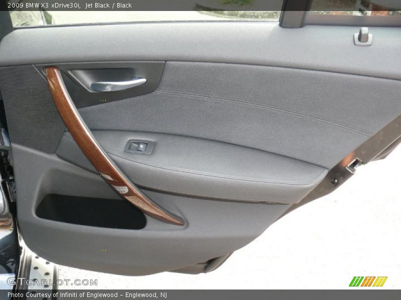 Jet Black / Black 2009 BMW X3 xDrive30i