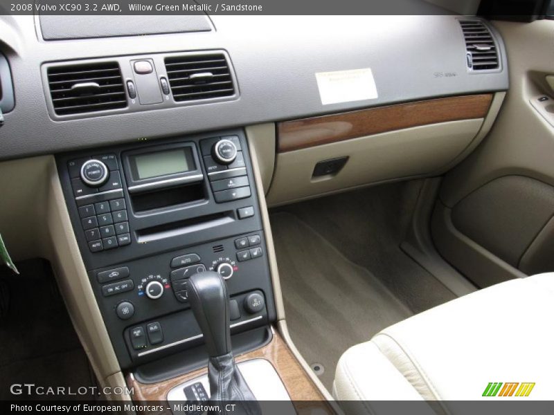 Willow Green Metallic / Sandstone 2008 Volvo XC90 3.2 AWD