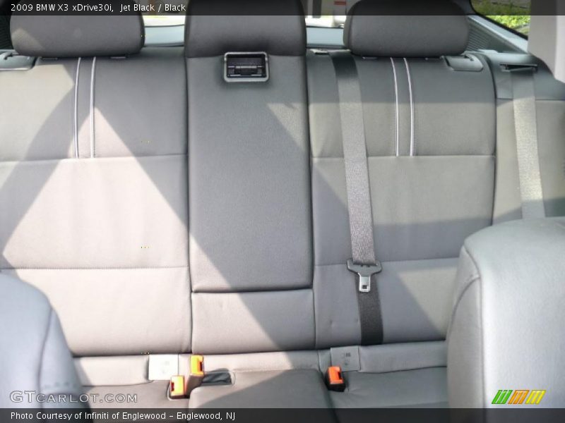 Jet Black / Black 2009 BMW X3 xDrive30i