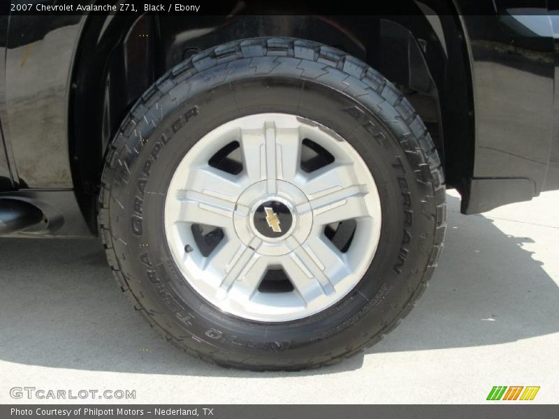 Black / Ebony 2007 Chevrolet Avalanche Z71