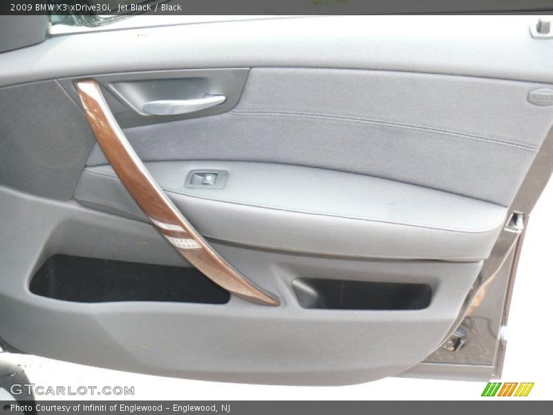 Jet Black / Black 2009 BMW X3 xDrive30i