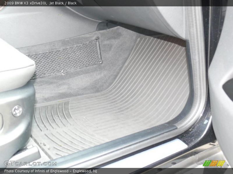 Jet Black / Black 2009 BMW X3 xDrive30i