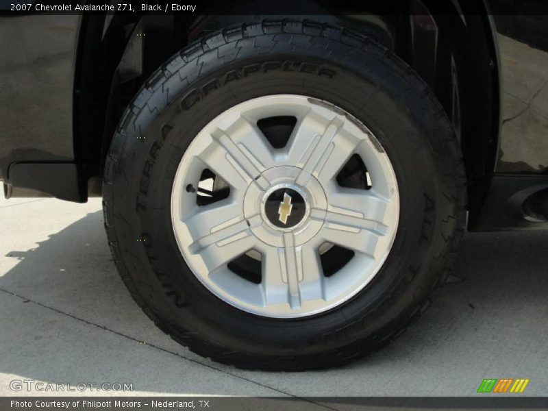 Black / Ebony 2007 Chevrolet Avalanche Z71