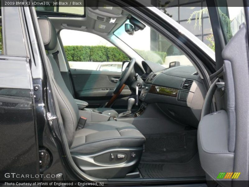 Jet Black / Black 2009 BMW X3 xDrive30i