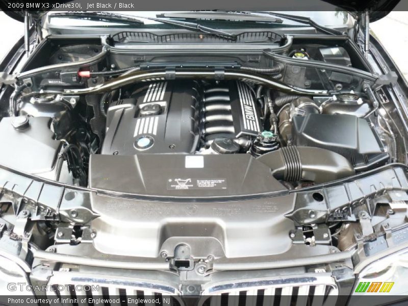 Jet Black / Black 2009 BMW X3 xDrive30i