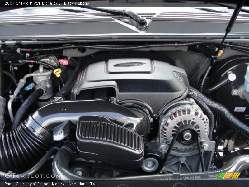 Black / Ebony 2007 Chevrolet Avalanche Z71
