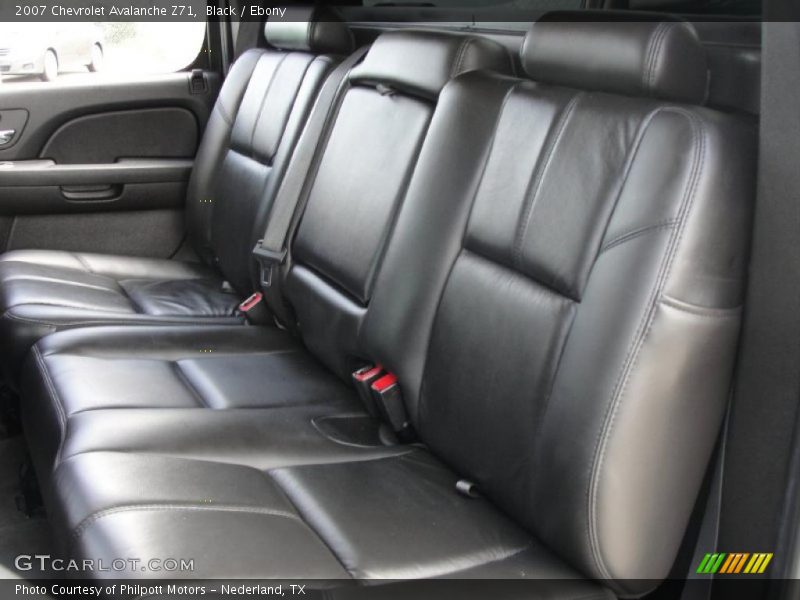 Black / Ebony 2007 Chevrolet Avalanche Z71