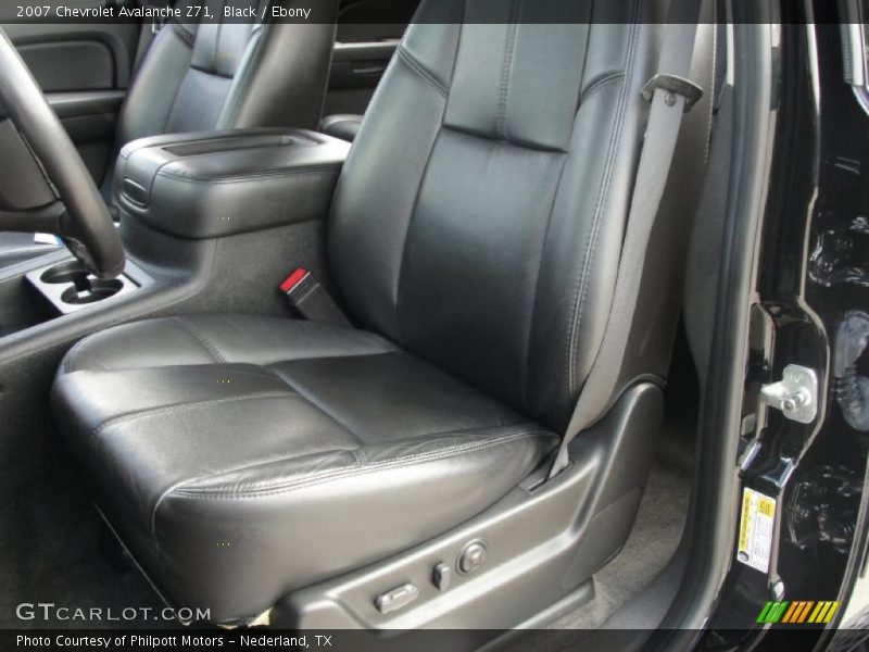 Black / Ebony 2007 Chevrolet Avalanche Z71