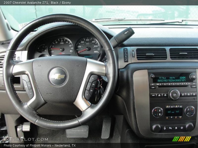 Black / Ebony 2007 Chevrolet Avalanche Z71