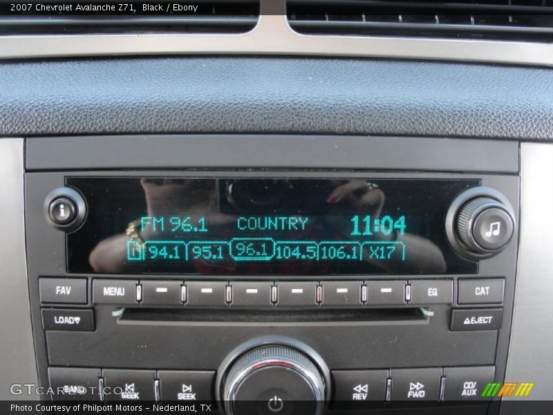 Black / Ebony 2007 Chevrolet Avalanche Z71