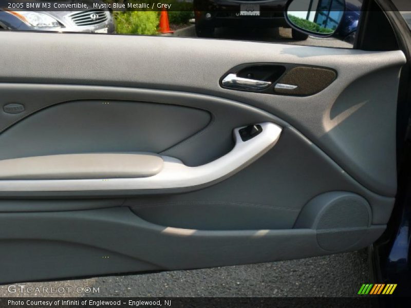 Mystic Blue Metallic / Grey 2005 BMW M3 Convertible