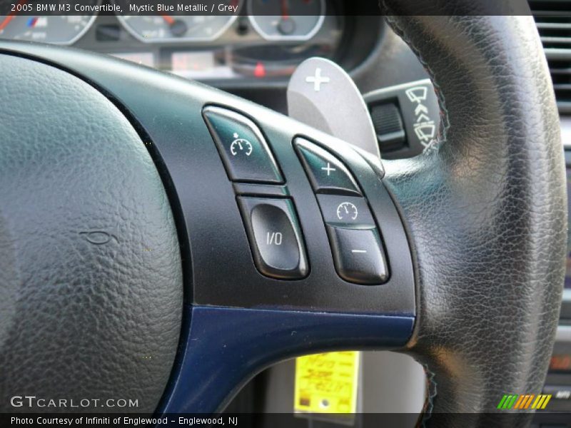 Mystic Blue Metallic / Grey 2005 BMW M3 Convertible