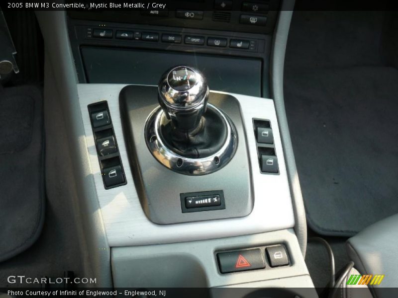 Mystic Blue Metallic / Grey 2005 BMW M3 Convertible