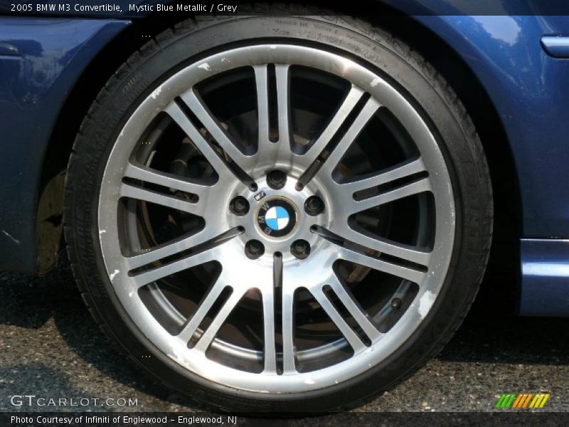 Mystic Blue Metallic / Grey 2005 BMW M3 Convertible