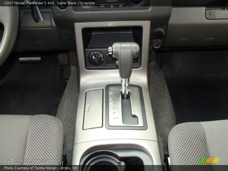 Super Black / Graphite 2007 Nissan Pathfinder S 4x4