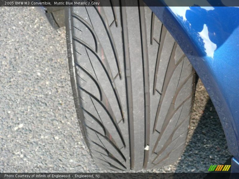 Mystic Blue Metallic / Grey 2005 BMW M3 Convertible